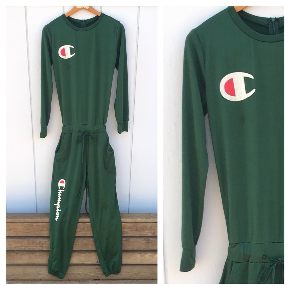 Rare Champion Logo Jumpsuit